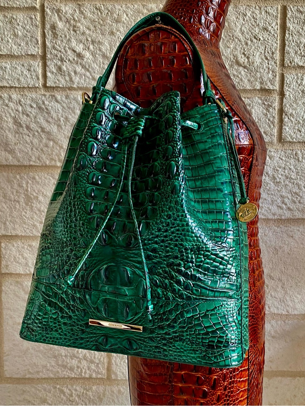BEAUTIFUL! EMERALD MELBOURNE Brahmin Bag